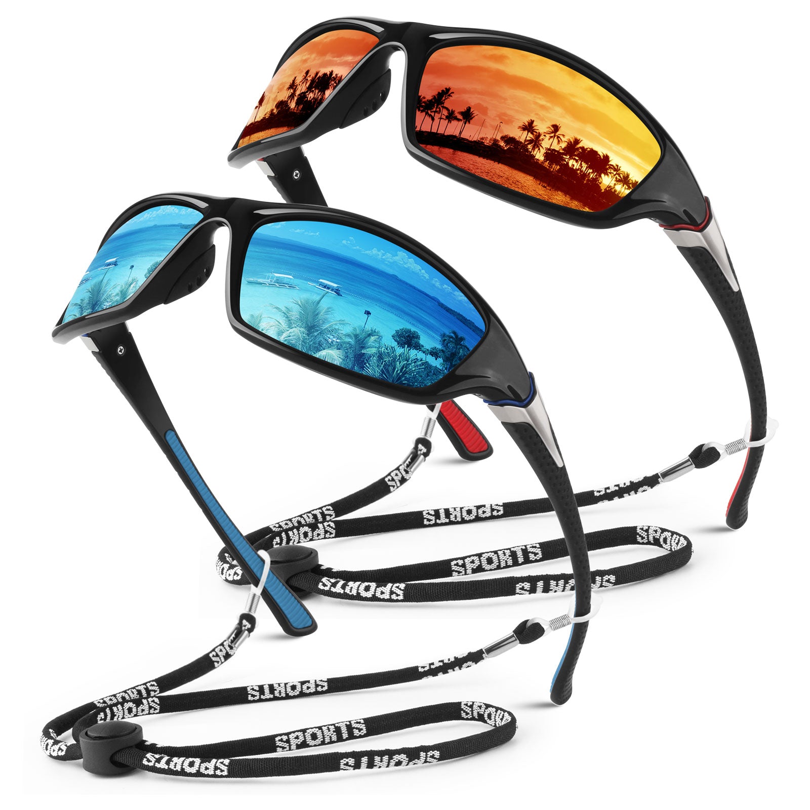 Men's Polarized Sunglasses with UV 400 Protection for fishing