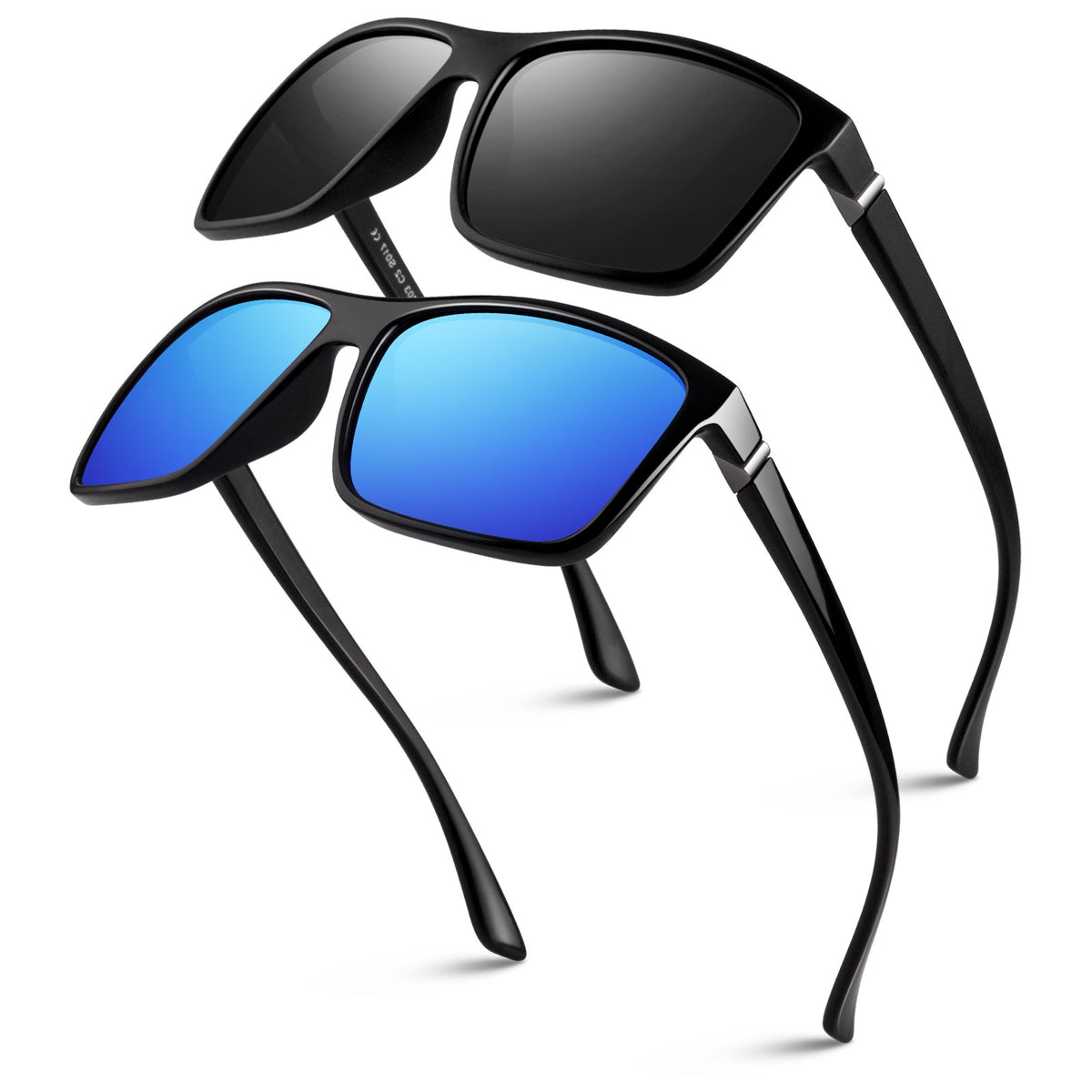 #Color_Matte Black Gunmetal Frame /Grey Lens+Glossy Black Gunmetal Frame /Ice Blue Lens