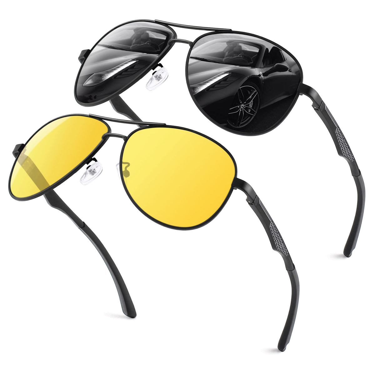 Aviator Night Vision Glasses Sunglasses MJ161