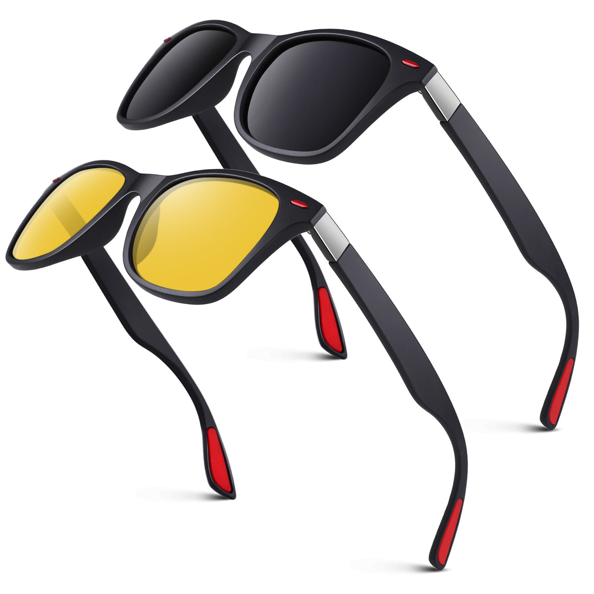 Classic Trendy Wayfarer Night Vision Sunglasses MJ190