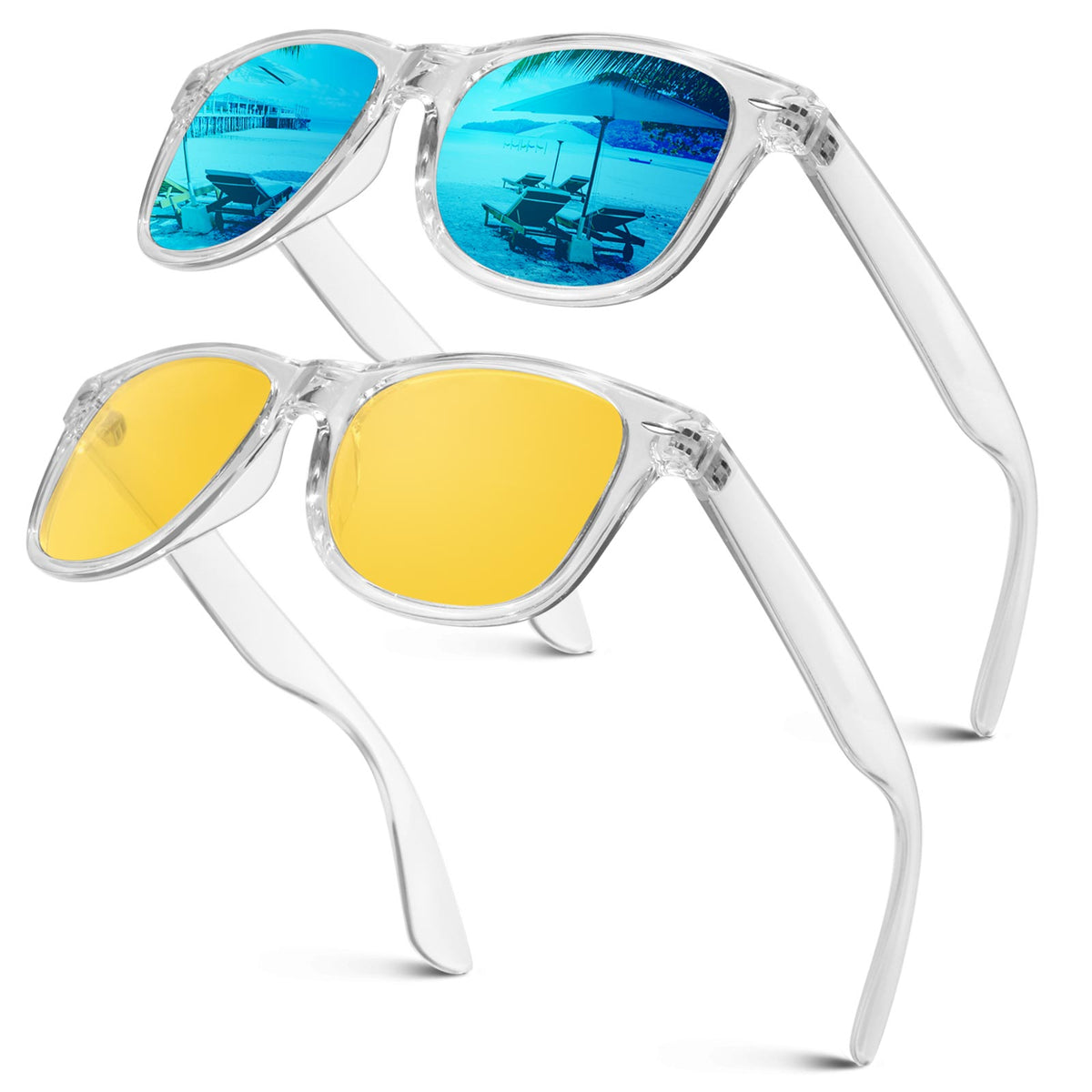 Wayfarer Night Vision Glasses Sunglasses MJ2140