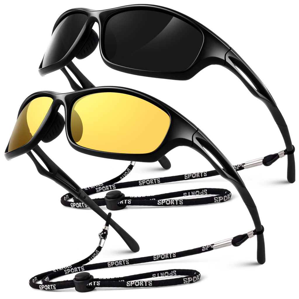 goggles for night driving Men's Day & Vision Glasses Set| WEAROYO tap-shop-new-arrivals Mädchenfahrrad kaufen | Günstig Condition:New with Damaged Packaging Larger lenses built for