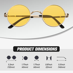 Retro Round Sunglasses MJ801