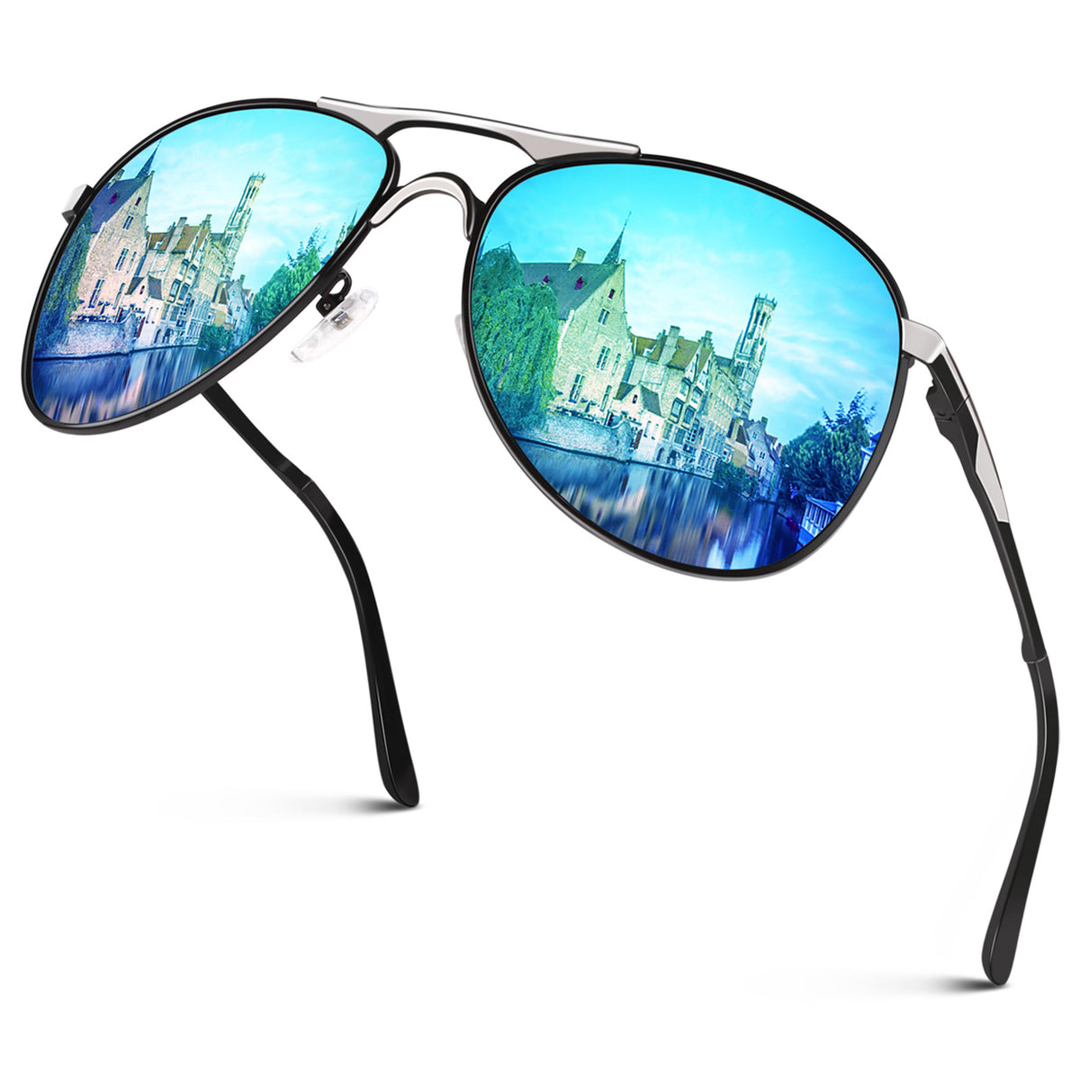 #Color_Black Silver Frame/Ice Blue Mirrored Lens