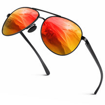 #Color_Black Frame/Red Mirrored Lens