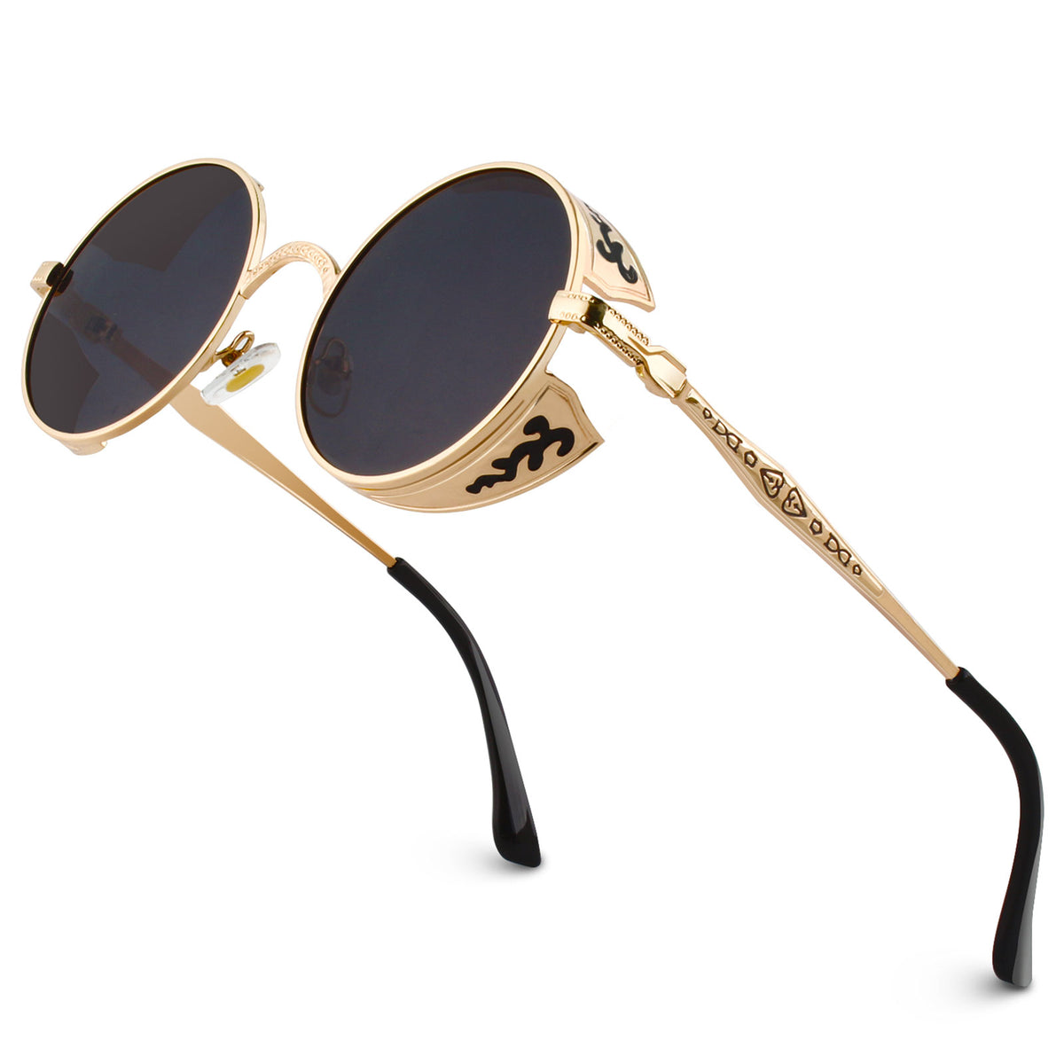 #Color_Gold Frame/Grey Lens