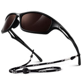 #Color_Matte Black Frame/Brown Lens