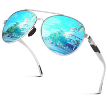 #Color_Silver Frame/Ice Blue Mirrored Lens