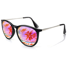 #Color_Glossy Black Frame/Pink-purple Lens