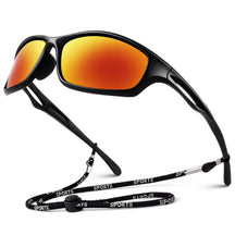 #Color_Matte Black Frame/Red Lens