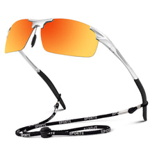 #Color_Silver Frame/Red Lens