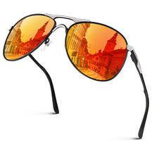 #Color_Black Silver Frame/Red Mirrored Lens