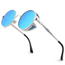 #Color_Silver Frame/Blue Lens