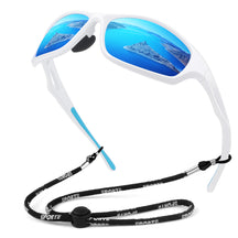 #Color_White Frame/Blue Lens