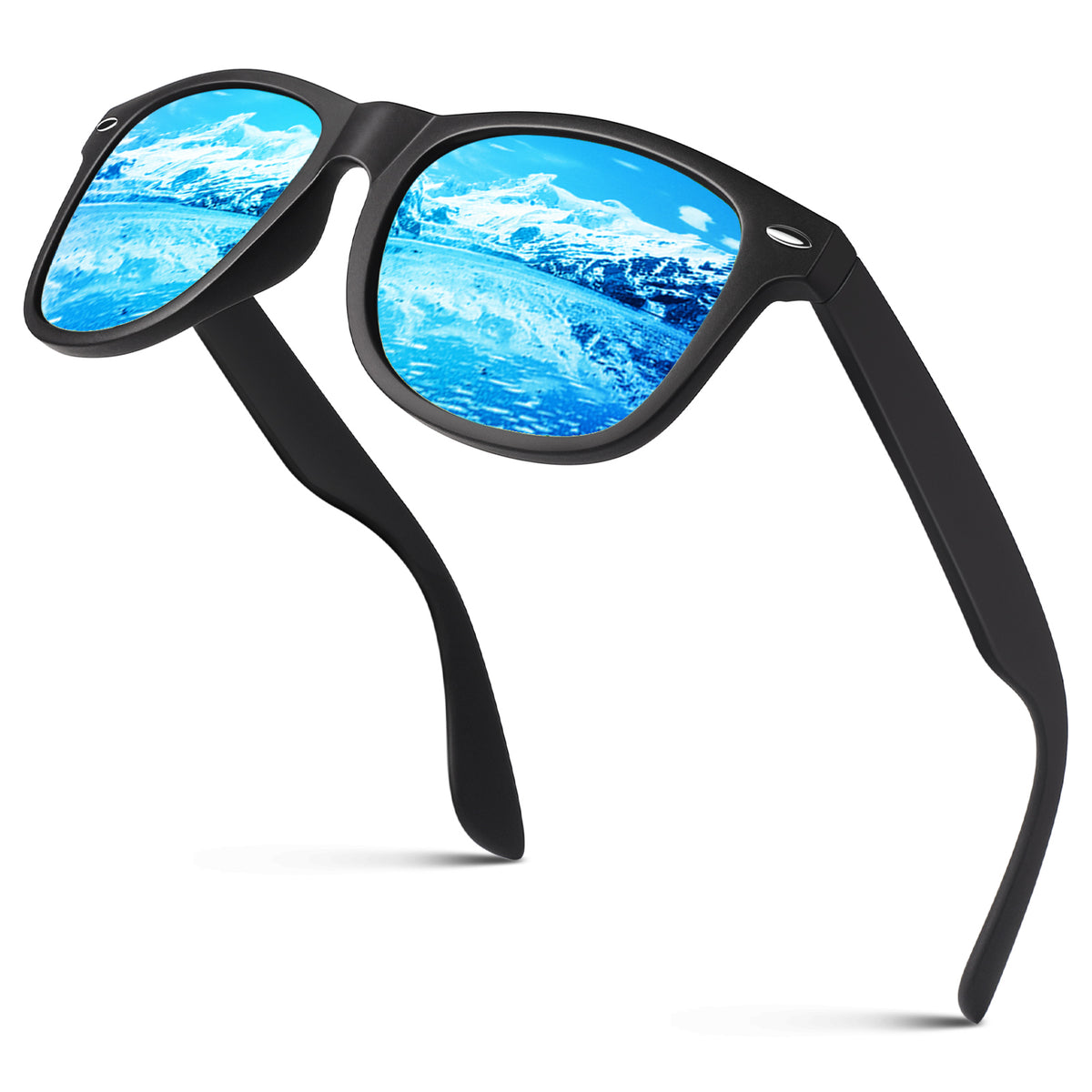#Color_Black Frame/Ice Blue Mirror Lens