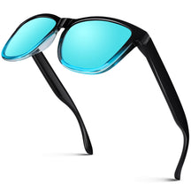 #Color_Gradient Blue Black Frame/Blue Lens