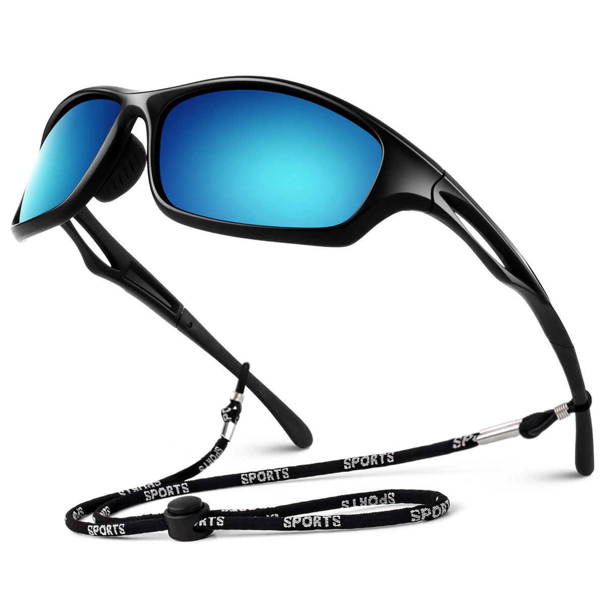 #Color_Matte Black Frame/Blue Lens