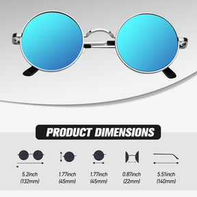 Retro Round Sunglasses MJ801
