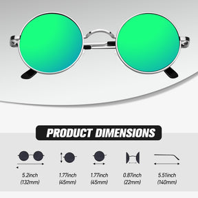 Retro Round Sunglasses MJ801