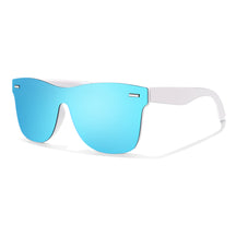 #Color_White Frame/Ice Blue Mirrored Lens