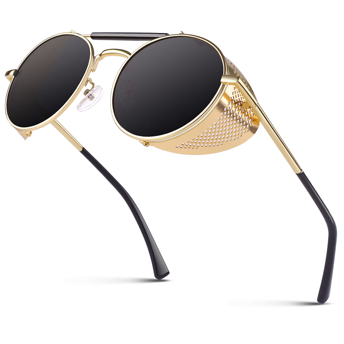 #Color_Gold Frame/Grey Lens