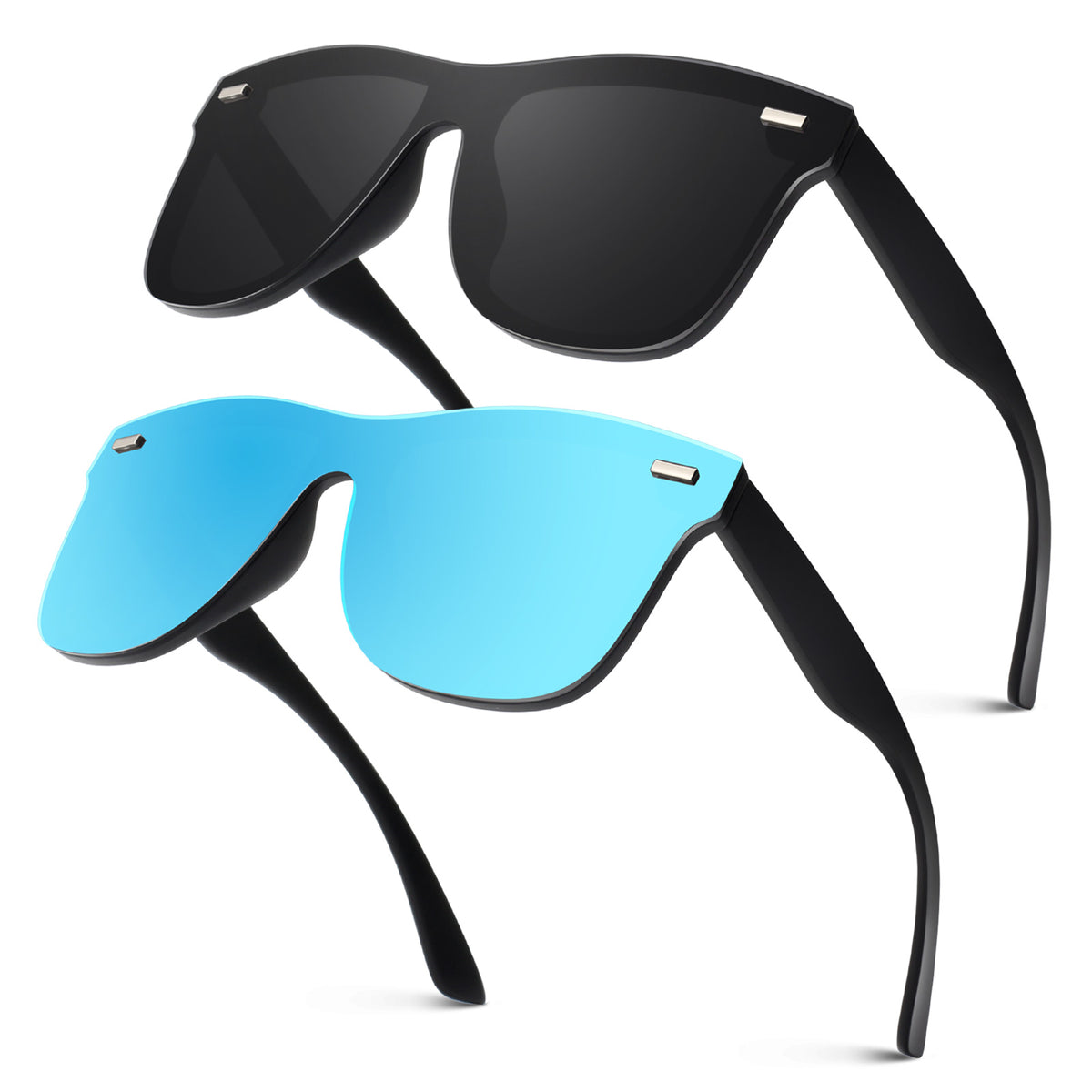 #Color_Black Frame/Grey Lens+ Black Frame/Ice Blue Mirrored Lens