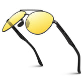 Aviator Night Vision  Glasses Sunglasses MJ1704