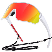 #Color_White Frame/Red Lens