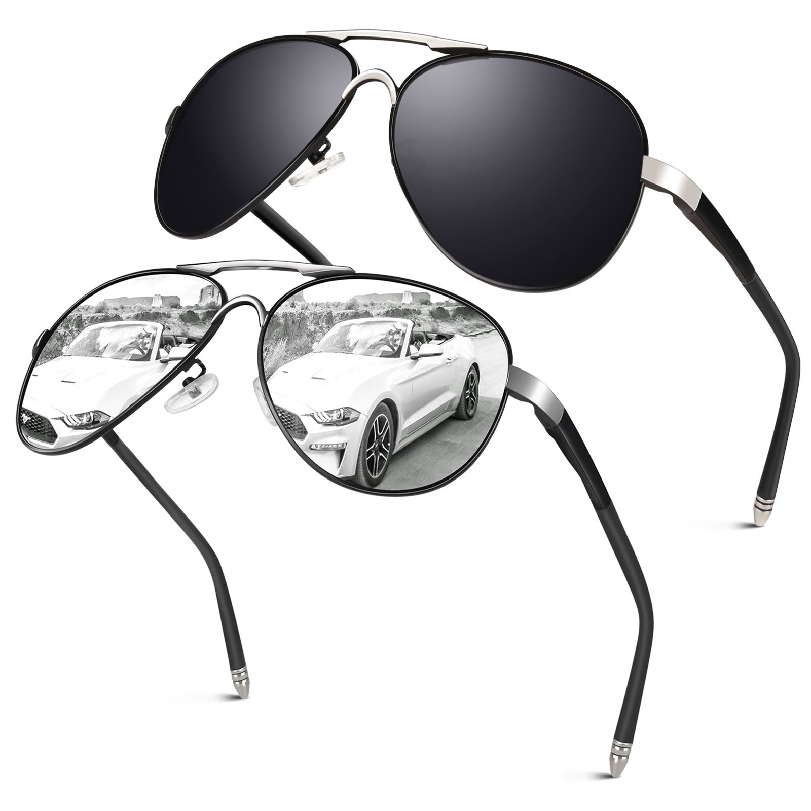 Stylish Aviator Sunglasses MJ183
