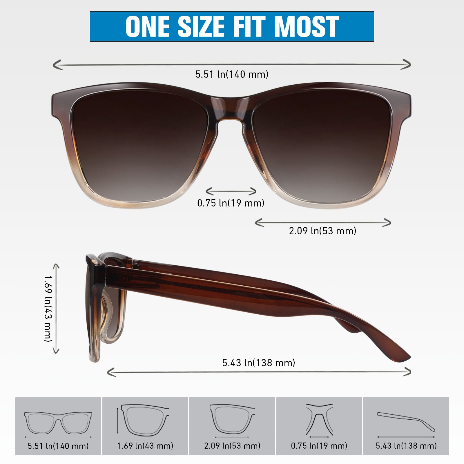 Wayfarer Sunglasses for Beach MJ0717
