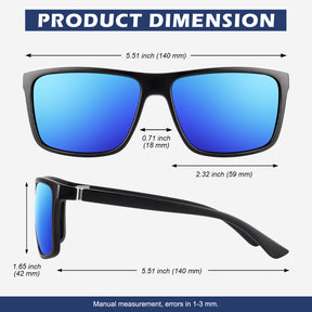 Classic Style Trendy Wayfarer Sunglasses MJ1703