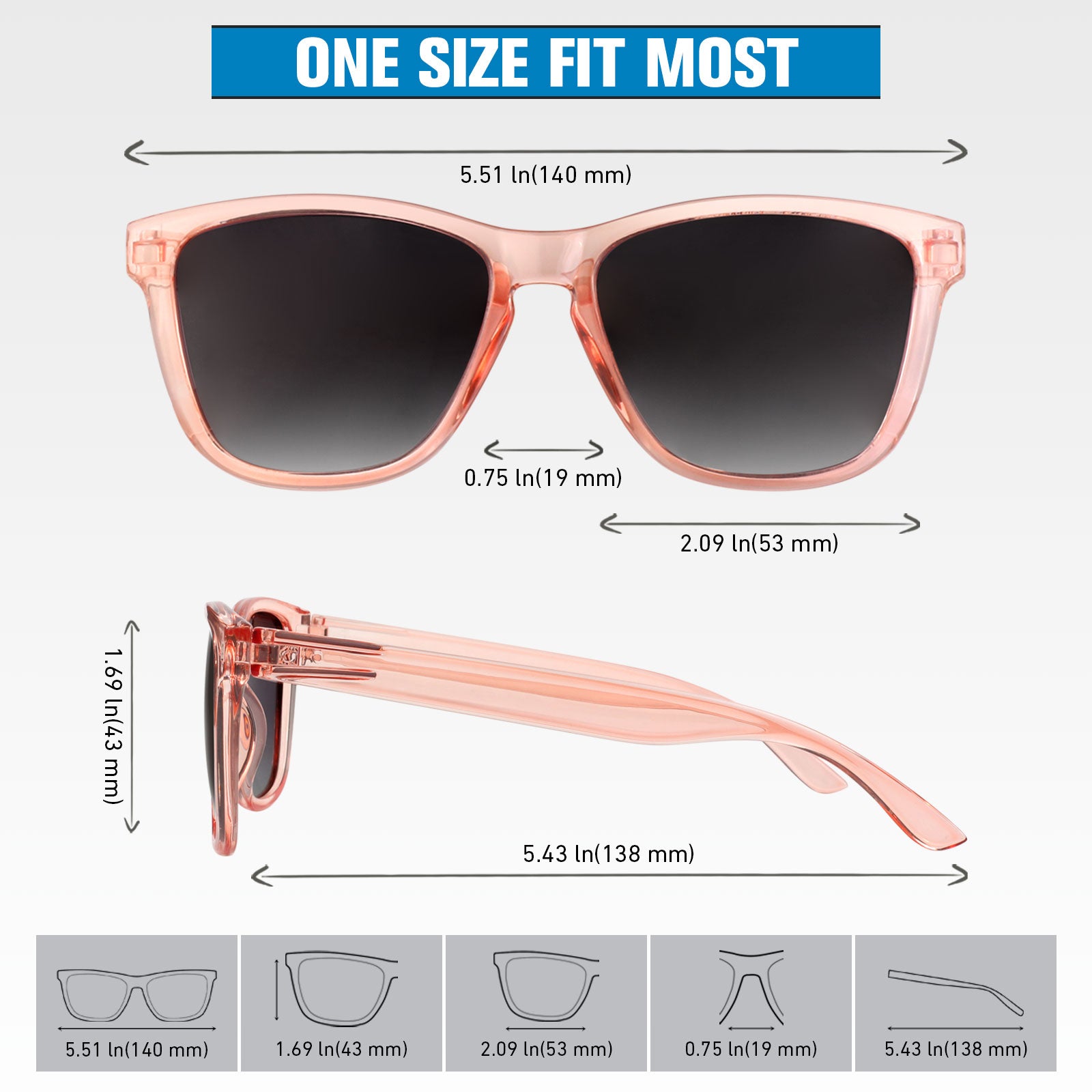 Wayfarer Sunglasses for Beach MJ0717