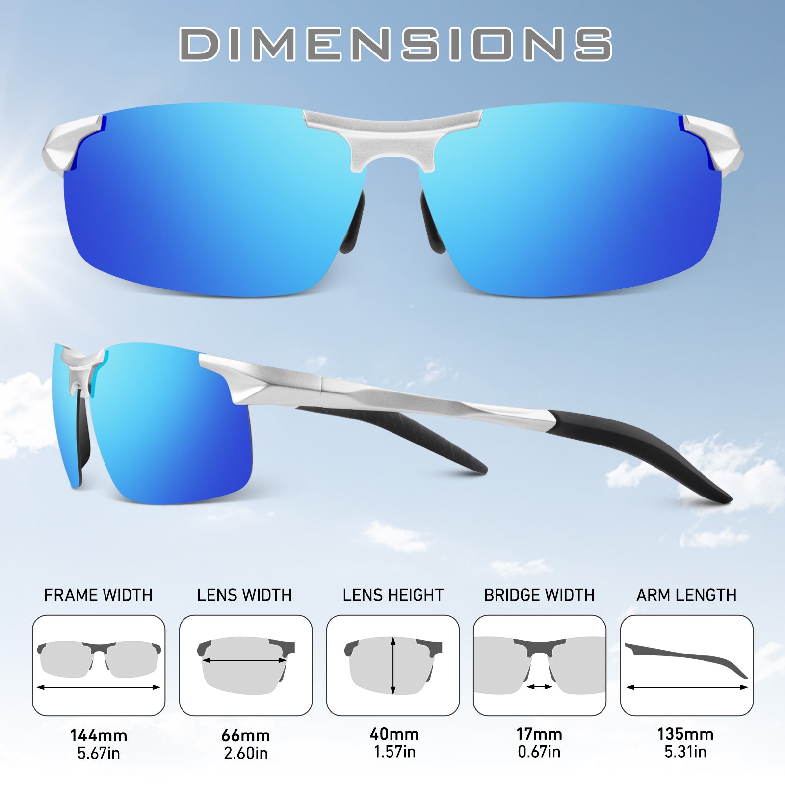 Sports Sunglasses MJ8177