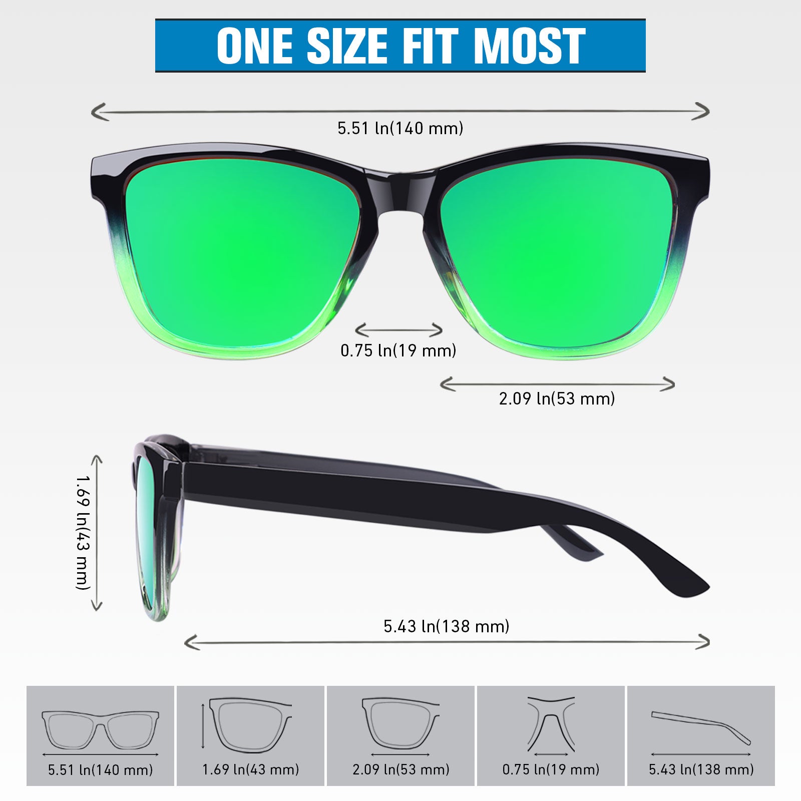 Wayfarer Sunglasses for Beach MJ0717