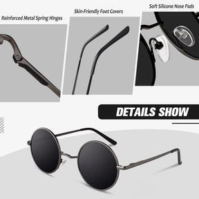 Retro Round Sunglasses MJ801