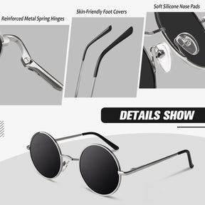 Retro Round Sunglasses MJ801
