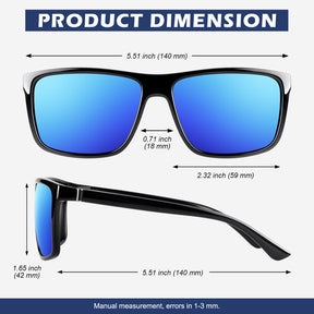 Classic Style Trendy Wayfarer Sunglasses MJ1703