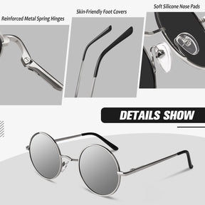 Retro Round Sunglasses MJ801