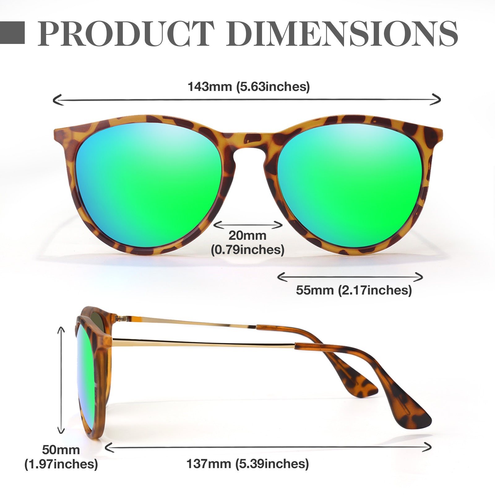 Retro Round Sunglasses MJ4171
