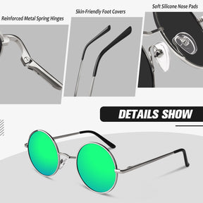 Retro Round Sunglasses MJ801