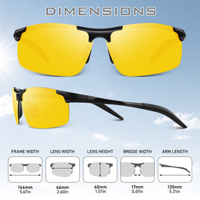 Sports Driving & Night Vision Sunglasses MJ8177