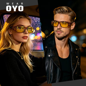 Night Vision Glasses, Fit Over Glasses, Wrap-Around Design TJ2501