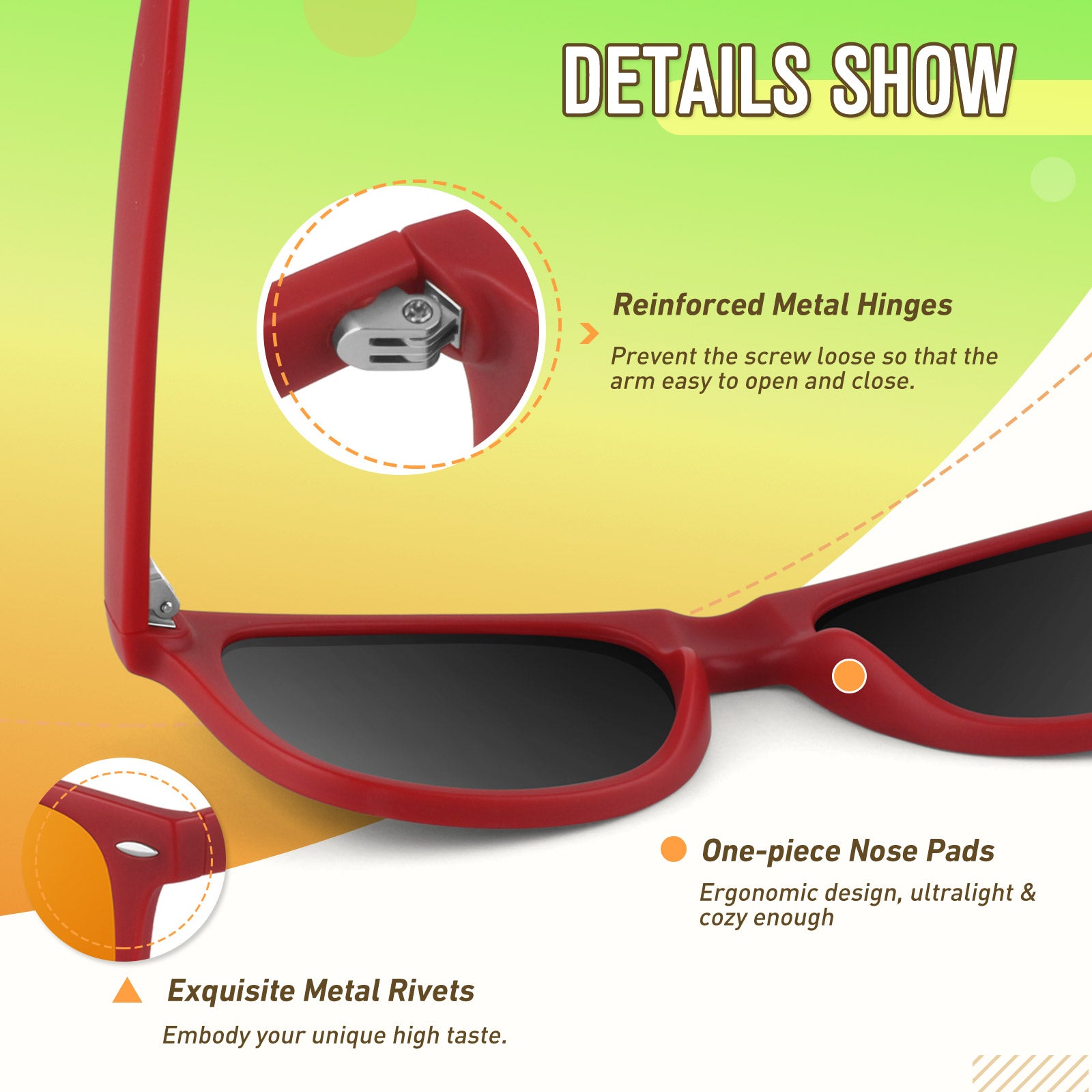 Wayfarer Sunglasses for Beach MJ2140