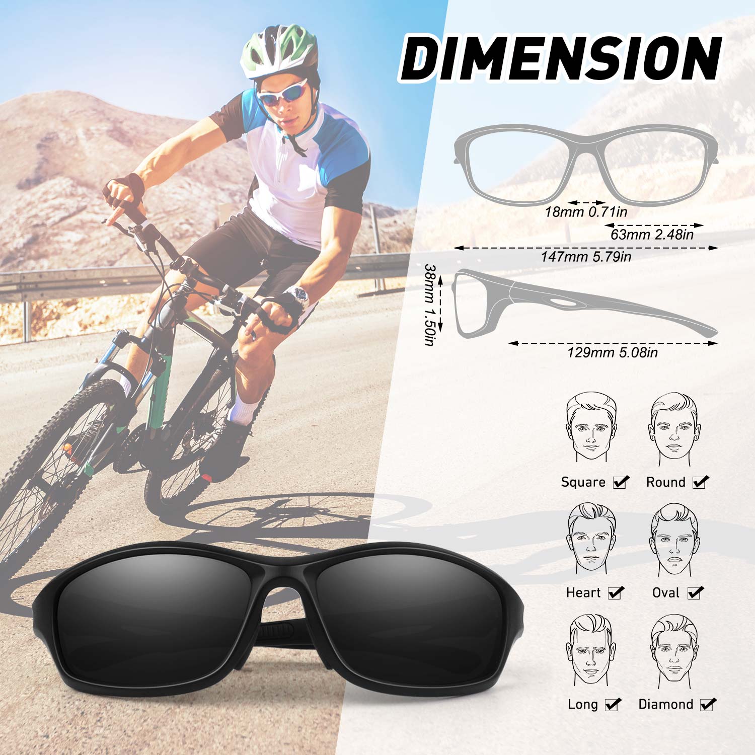 Sports Sunglasses MJ191