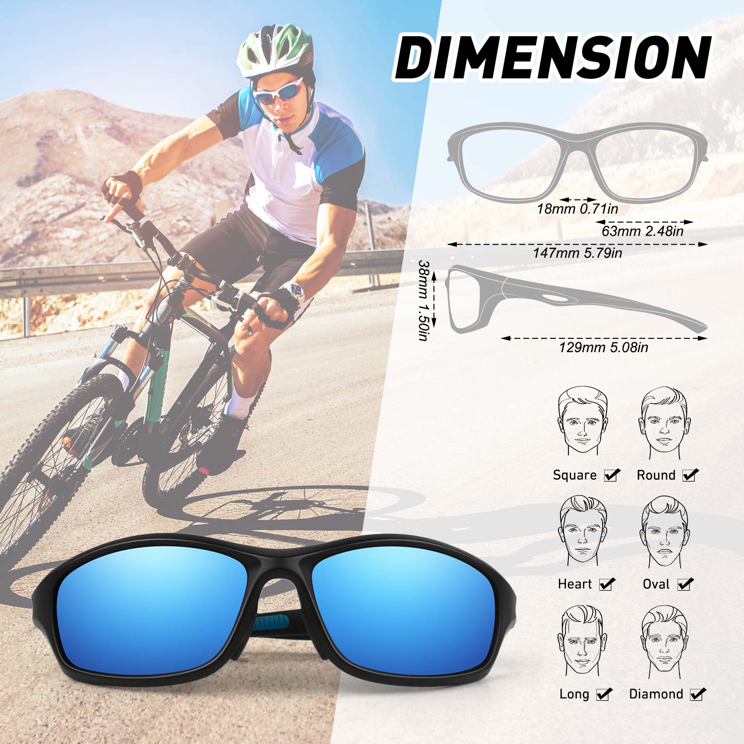Sports Sunglasses MJ191