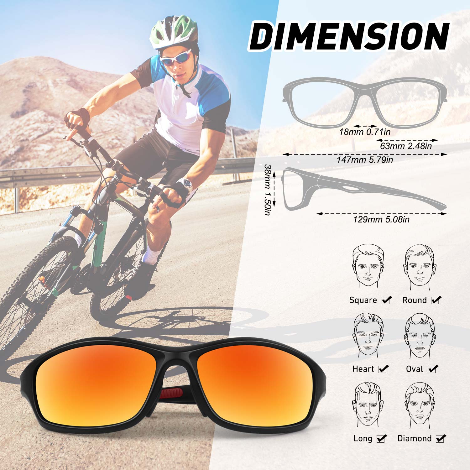 Sports Sunglasses MJ191