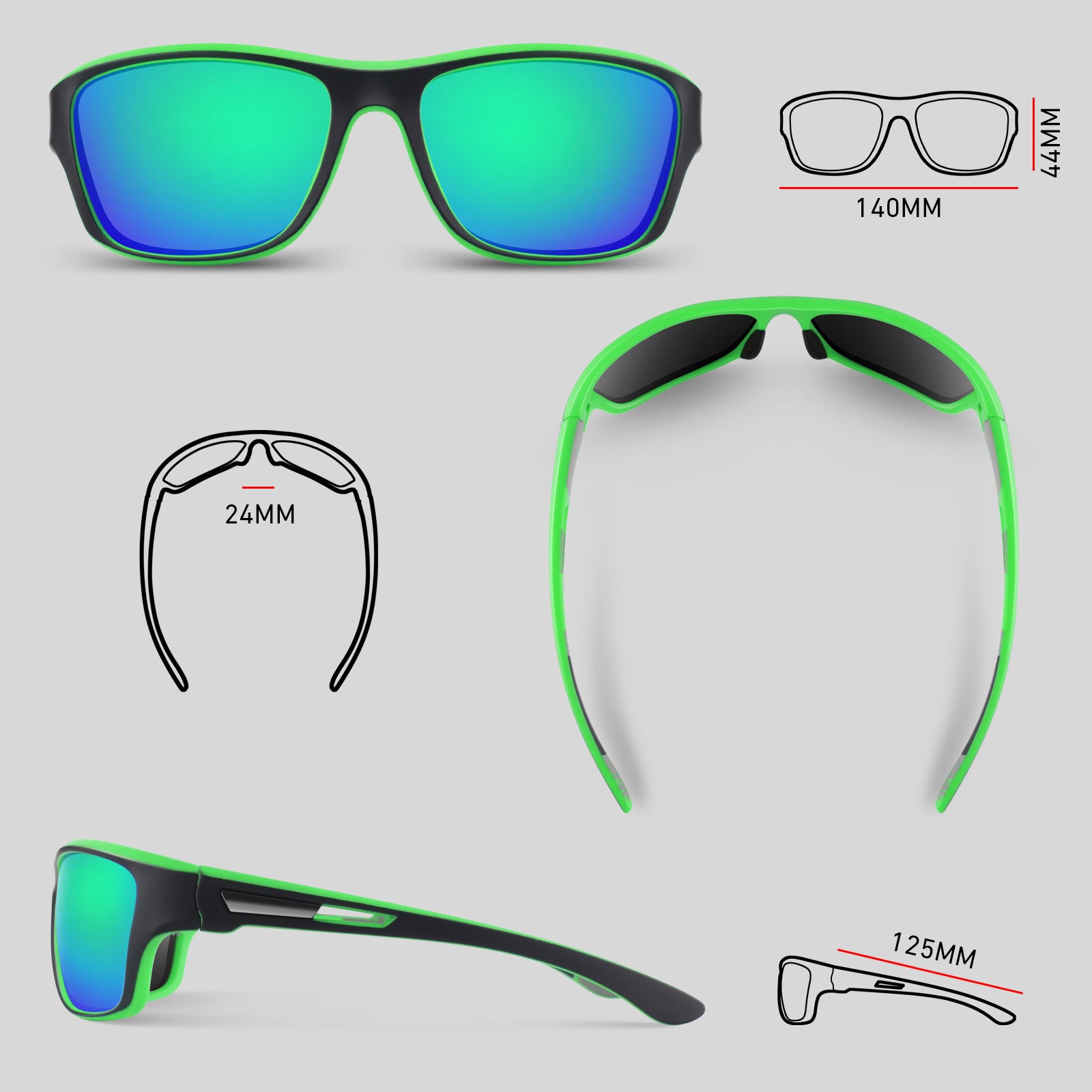 Sports Fishing Sunglasses MJ3040