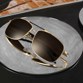 Aviator Sunglasses Polygon Lens MJ189