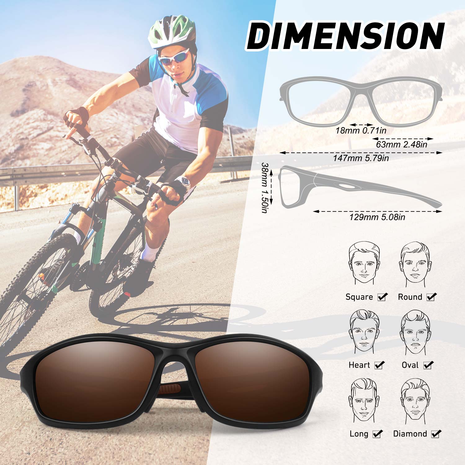 Sports Sunglasses MJ191
