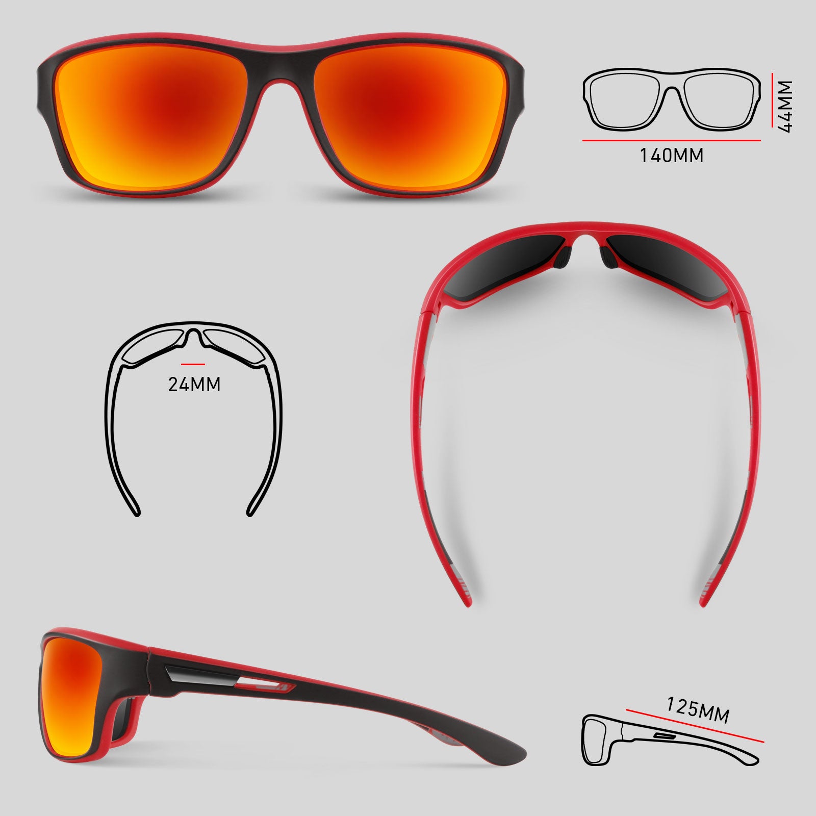 Sports Fishing Sunglasses MJ3040